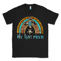 Black he has risen rainbow Classic Tee - AdoDesignShop