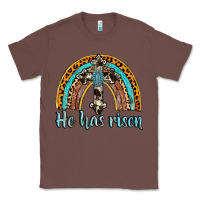 Chestnut he has risen rainbow Classic Tee - AdoDesignShop