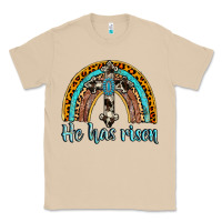 Mushroom he has risen rainbow Classic Tee - AdoDesignShop
