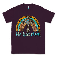 Plum he has risen rainbow Classic Tee - AdoDesignShop