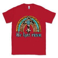 Red he has risen rainbow Classic Tee - AdoDesignShop