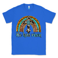 True Royal he has risen rainbow Classic Tee - AdoDesignShop