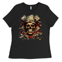 Black bad money Ladies Tee - Unal Design