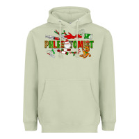Matcha christmas phlebotomist Heavyweight Hoodie - LillyAllenDesigns