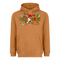 Meerkat christmas phlebotomist Heavyweight Hoodie - LillyAllenDesigns