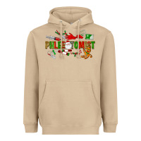 Mushroom christmas phlebotomist Heavyweight Hoodie - LillyAllenDesigns