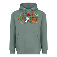 Sage christmas phlebotomist Heavyweight Hoodie - LillyAllenDesigns