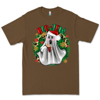 Cacao ghost dead inside but it’s christmas boojee Premium Tee - Zillion Design Studio