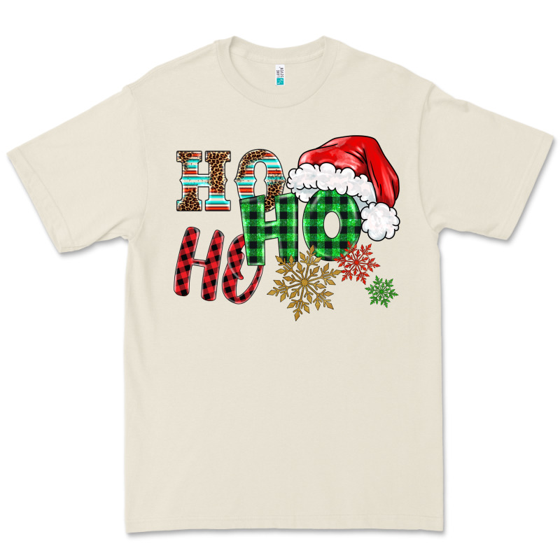 Ho Ho Ho Christmas Premium Tee by BarkalooDesign | Teevron