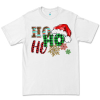 White ho ho ho christmas Premium Tee - BarkalooDesign