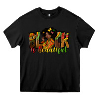 Black black is beautiful Heavy Core Tee - Zillion Design Studio