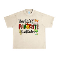 Sandshell santa's favorite bartender Urban Heavy Tee - AdoDesignShop
