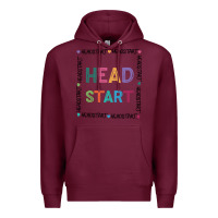 Burgundy Head Start Printable Premium Hoodie - Bettercallsaul