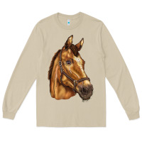 Mushroom horse Long Sleeve Tee - BarkalooDesign
