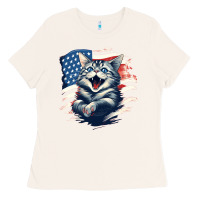 Bone cat1 Ladies Tee - Unal Design
