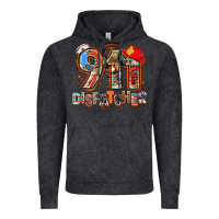 Vintage Black 911 dispatcher Vintage Hoodie - AdoDesignShop