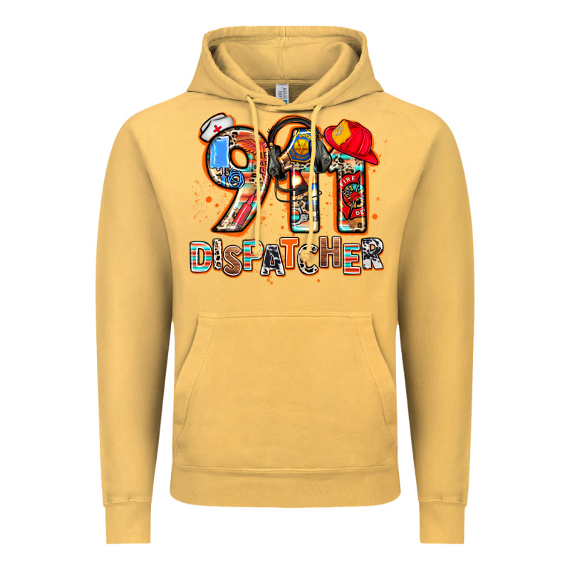 911 Dispatcher Vintage Hoodie by AdoDesignShop | Teevron