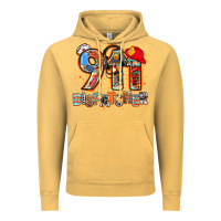 Vintage Mustard 911 dispatcher Vintage Hoodie - AdoDesignShop