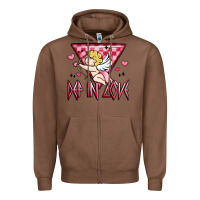 Chestnut def in love Zipper Hoodie - MaliasSmallBusiness