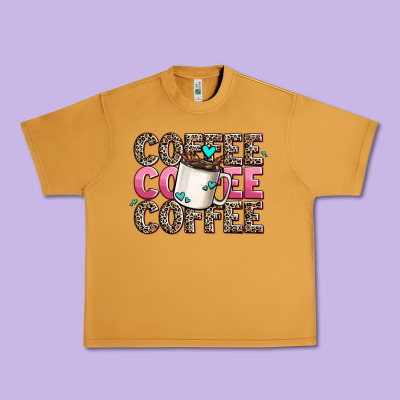 Coffee Coffee Coffee Urban Heavy Tee Designed By Adodesignshop