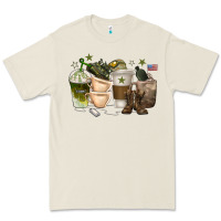 Bone coffee cups army Premium Tee - texasbilliewilder