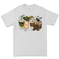 Dove Grey coffee cups army Premium Tee - texasbilliewilder