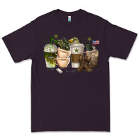 Plum coffee cups army Premium Tee - texasbilliewilder