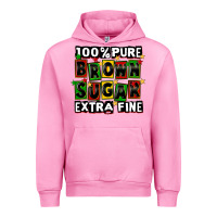 Fuchsia Pink 100 pure brown sugar extra fine Urban Hoodie - CowGirlArtShop