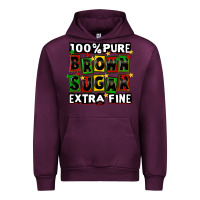 Mauve Wine 100 pure brown sugar extra fine Urban Hoodie - CowGirlArtShop