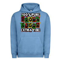 Pigment Pebble Blue 100 pure brown sugar extra fine Urban Hoodie - CowGirlArtShop