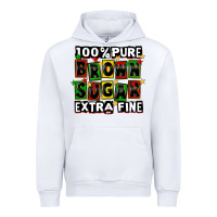 White 100 pure brown sugar extra fine Urban Hoodie - CowGirlArtShop