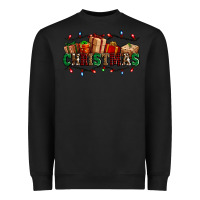 Black western christmas gifts Heavyweight Sweatshirt - AdoDesignShop