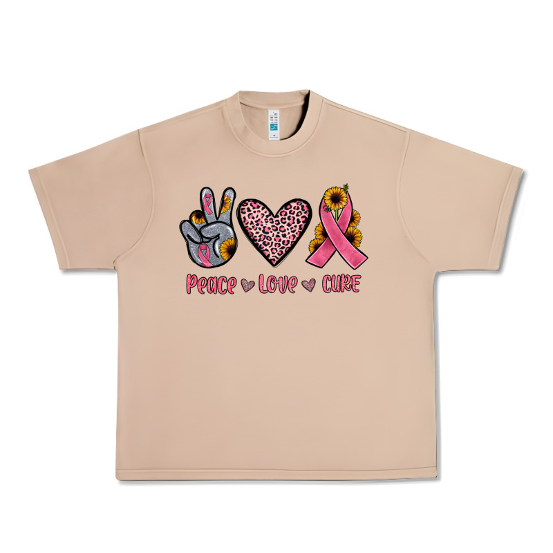 Peace Love Cure Urban Heavy Tee by JahusDesignShop | Teevron