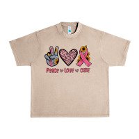 French Oak peace love cure Urban Heavy Tee - JahusDesignShop