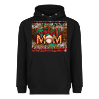 Black baseball Heavyweight Hoodie - LillyAllenDesigns