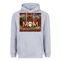Heather Grey baseball Heavyweight Hoodie - LillyAllenDesigns