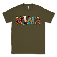 Army Green mama holstein cow Classic Tee - Artiststas