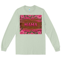 Matcha floral leopard mama tumbler Long Sleeve Tee - BarkalooDesign