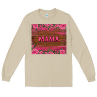 Mushroom floral leopard mama tumbler Long Sleeve Tee - BarkalooDesign
