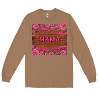 Toasted Coconut floral leopard mama tumbler Long Sleeve Tee - BarkalooDesign