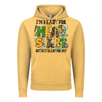 Vintage Mustard i am ready for head start but is it ready for me Vintage Hoodie - AdoDesignShop
