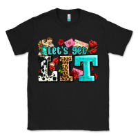 Black valentines day lets get lit Classic Tee - AdoDesignShop