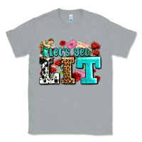 Heather Grey valentines day lets get lit Classic Tee - AdoDesignShop