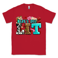 Red valentines day lets get lit Classic Tee - AdoDesignShop