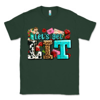 Sports Green valentines day lets get lit Classic Tee - AdoDesignShop