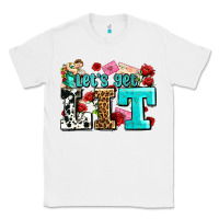 White valentines day lets get lit Classic Tee - AdoDesignShop