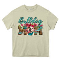 Mossy english bulldog mom Heavy Core Tee - Artiststas