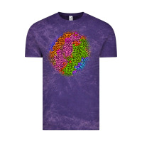 Cloud Purple halloween leopard patch 5 Vintage Tee - BundleAndBundleShop