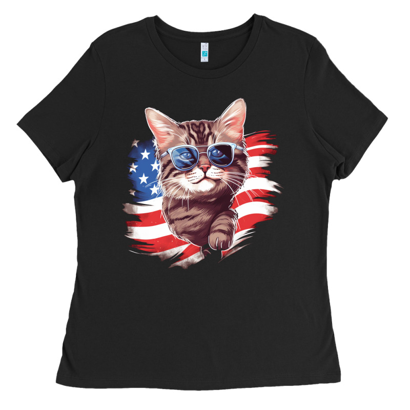 Cat2 Ladies Tee by Unal Design | Teevron