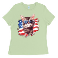 Matcha cat2 Ladies Tee - Unal Design